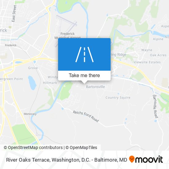 River Oaks Terrace map