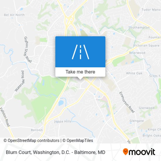 Mapa de Blum Court