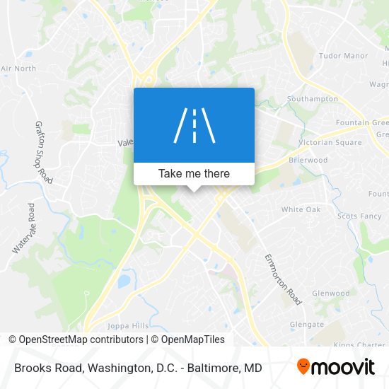 Mapa de Brooks Road