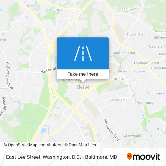 Mapa de East Lee Street