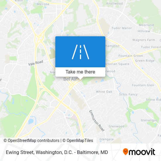 Mapa de Ewing Street