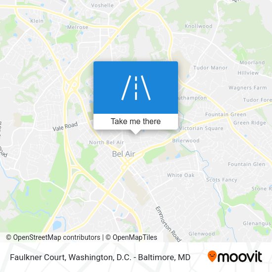 Faulkner Court map