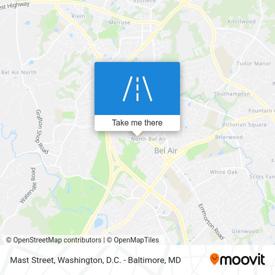 Mapa de Mast Street