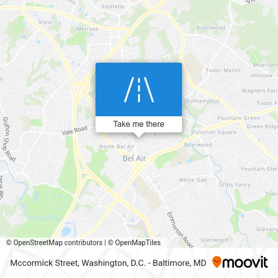 Mapa de Mccormick Street