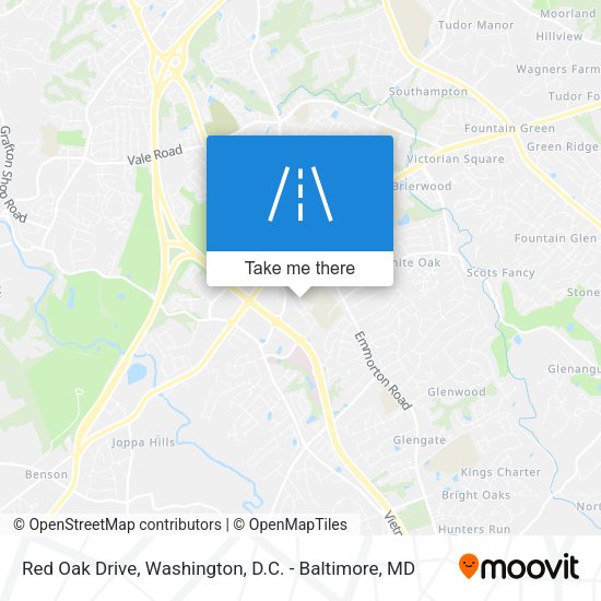 Mapa de Red Oak Drive