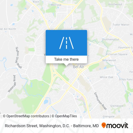 Richardson Street map