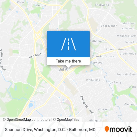 Shannon Drive map