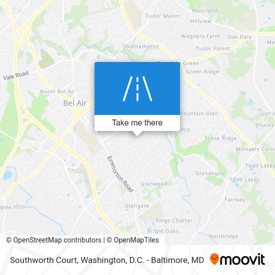 Southworth Court map