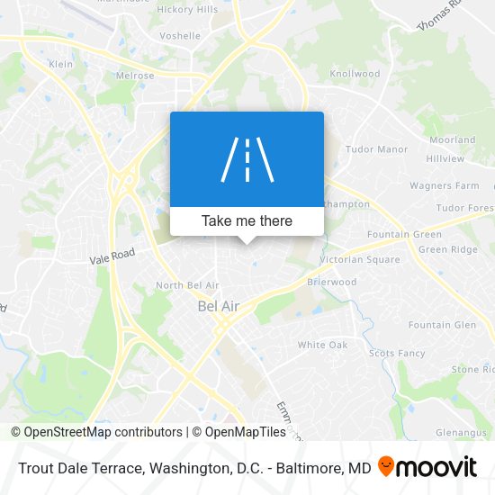 Trout Dale Terrace map