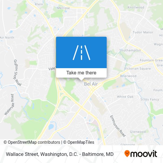 Mapa de Wallace Street
