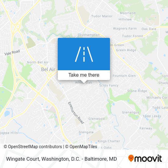 Wingate Court map