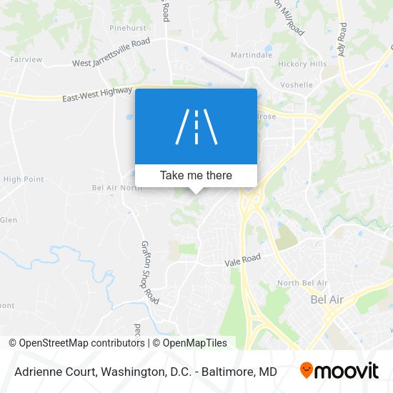 Adrienne Court map