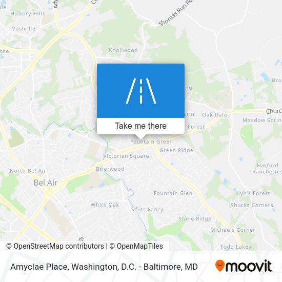 Amyclae Place map