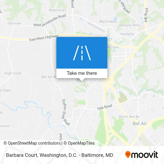 Barbara Court map
