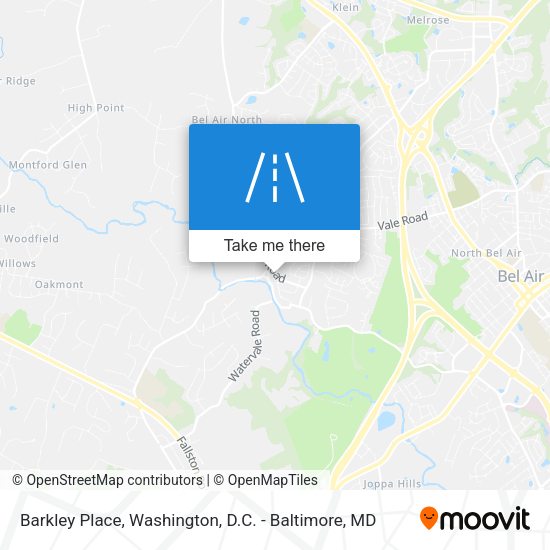 Mapa de Barkley Place