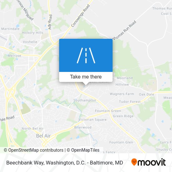 Beechbank Way map