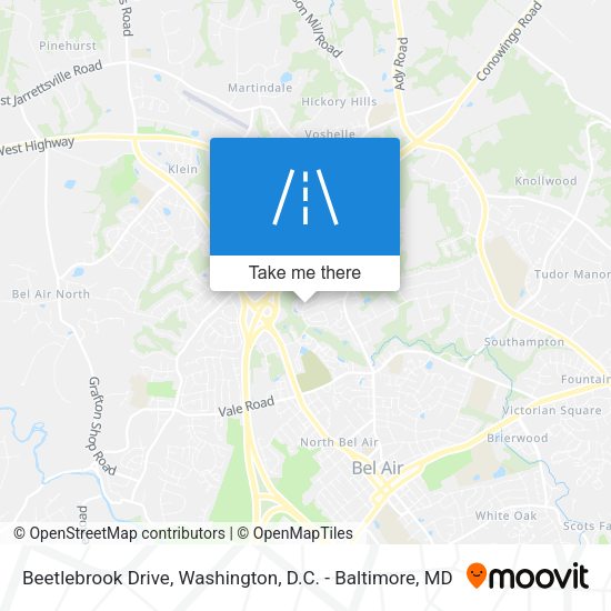 Mapa de Beetlebrook Drive