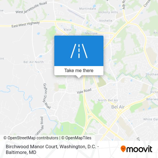 Mapa de Birchwood Manor Court