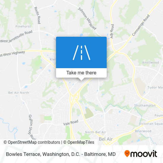 Mapa de Bowles Terrace