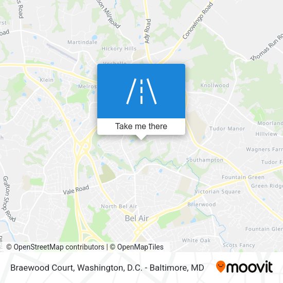 Braewood Court map