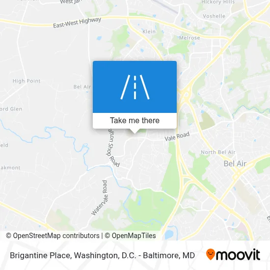 Brigantine Place map