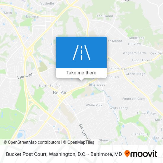 Bucket Post Court map