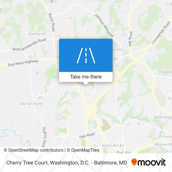 Cherry Tree Court map