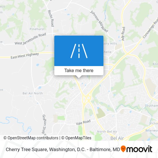 Mapa de Cherry Tree Square