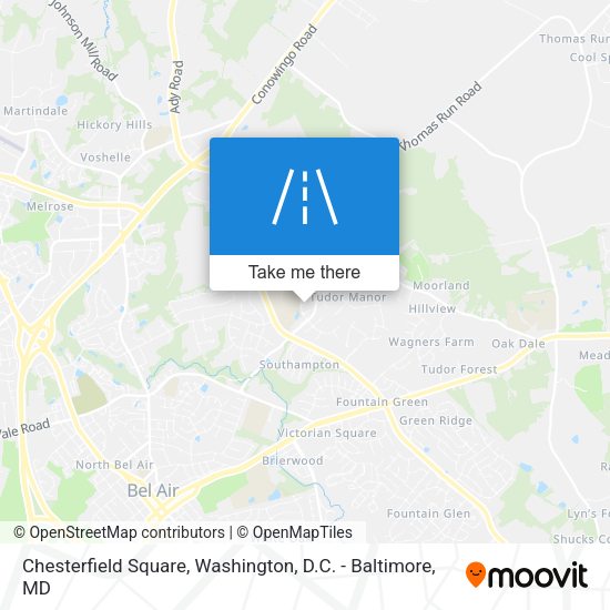 Mapa de Chesterfield Square