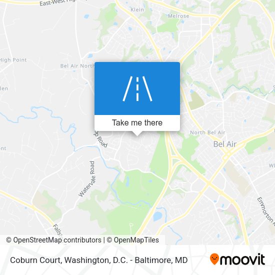 Coburn Court map