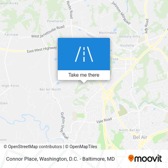 Connor Place map