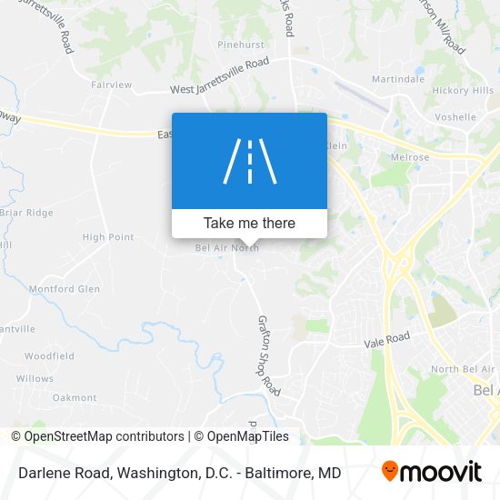 Mapa de Darlene Road