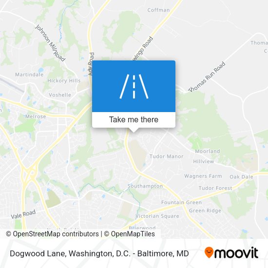 Dogwood Lane map