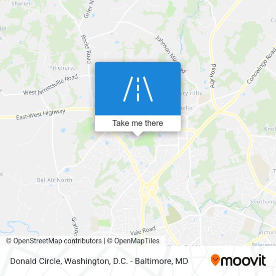 Mapa de Donald Circle