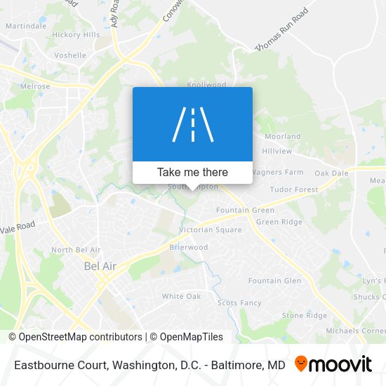 Eastbourne Court map
