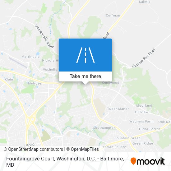Fountaingrove Court map