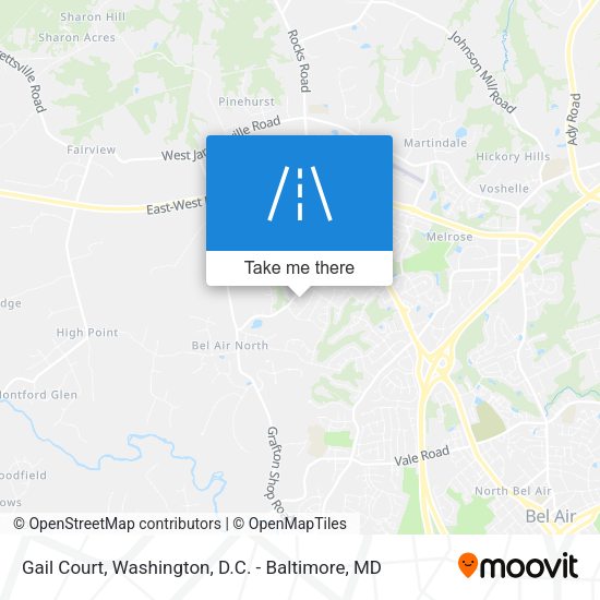 Gail Court map