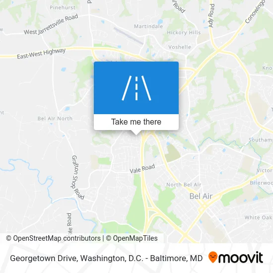 Georgetown Drive map