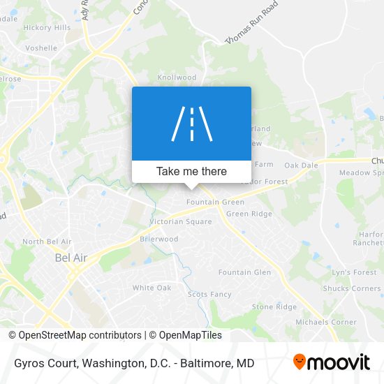 Gyros Court map