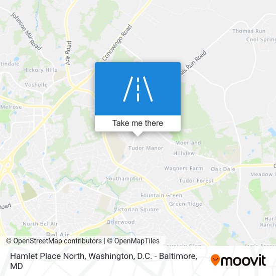 Hamlet Place North map