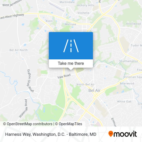 Harness Way map