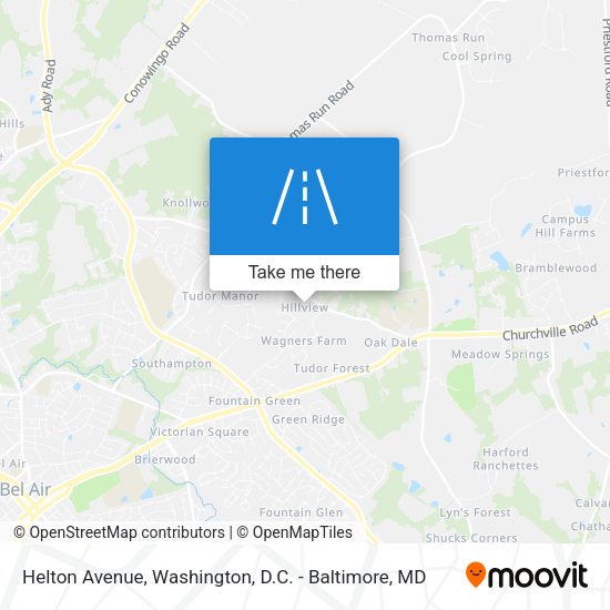 Helton Avenue map