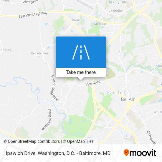 Mapa de Ipswich Drive