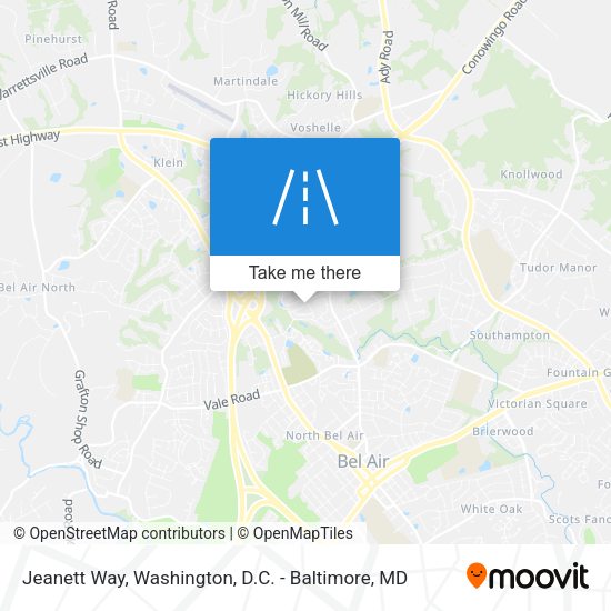 Jeanett Way map