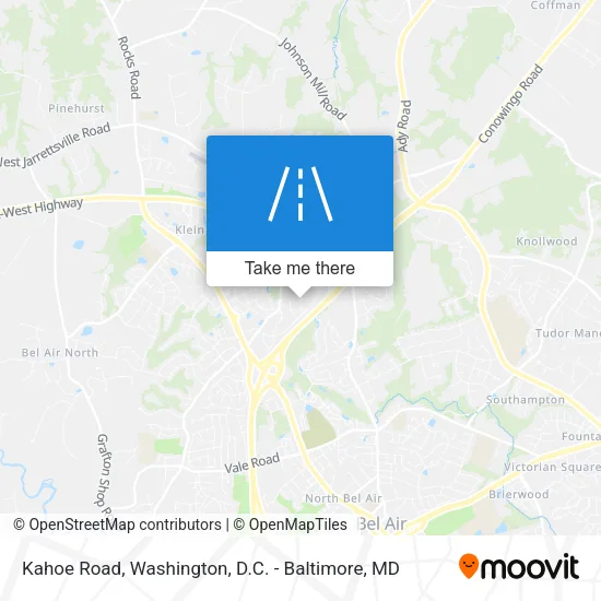 Kahoe Road map