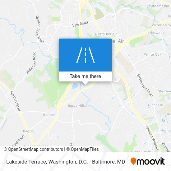 Lakeside Terrace map