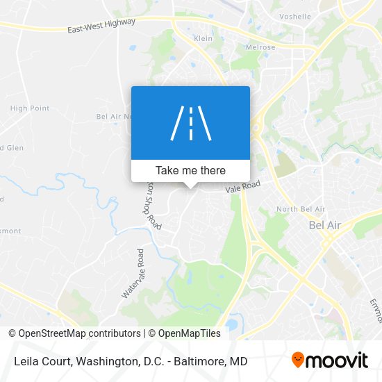 Leila Court map