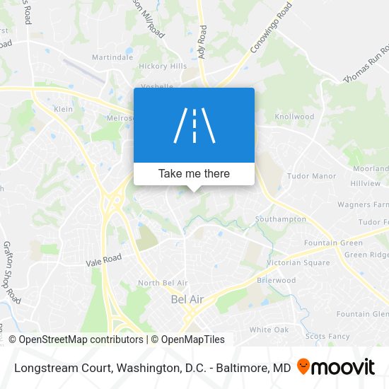 Mapa de Longstream Court