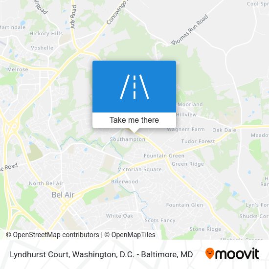 Lyndhurst Court map