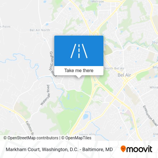 Markham Court map